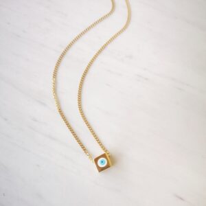 Eye Cube Necklace