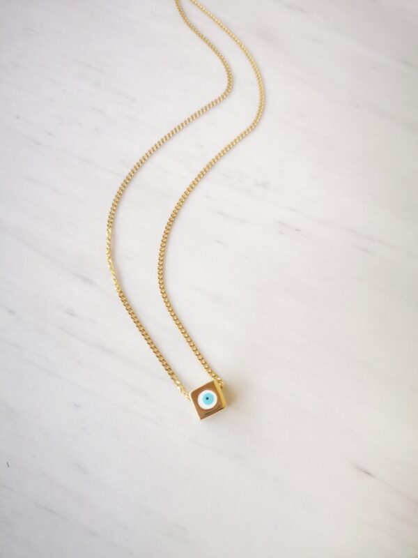 Eye Cube Necklace