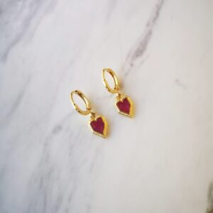 Mini Heart Hoops