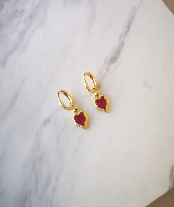 Mini Heart Hoops