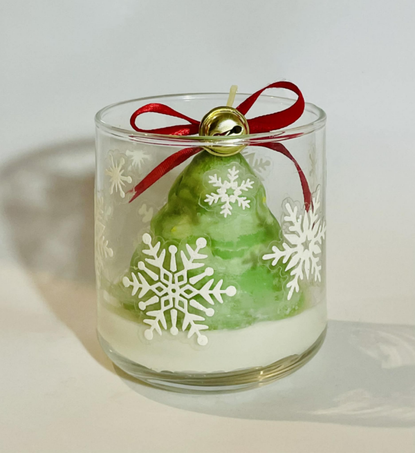 Χριστουγεννιάτικο κερί έλατο