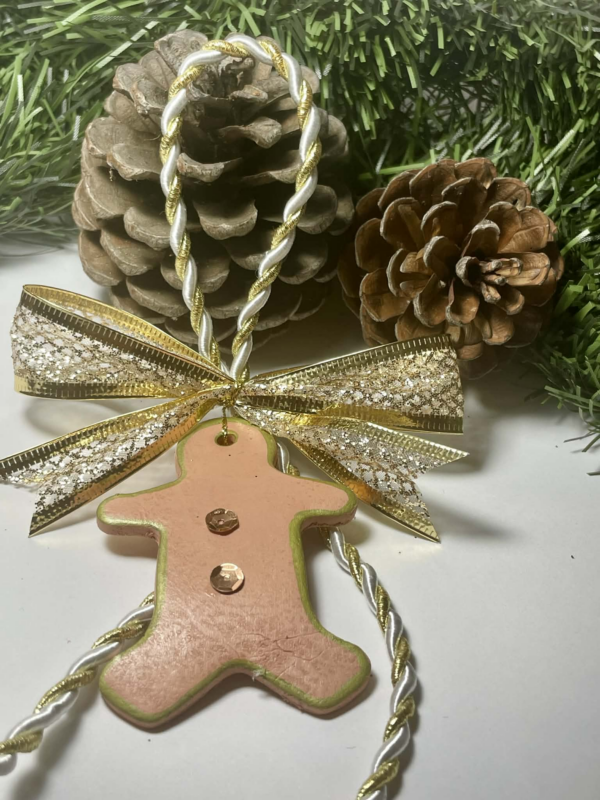 Χριστουγεννιάτικο διακοσμητικό από πηλό