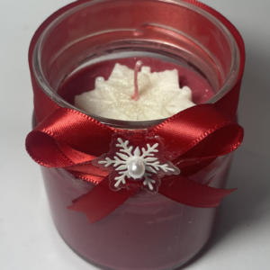 Κερί με χιονονιφάδα