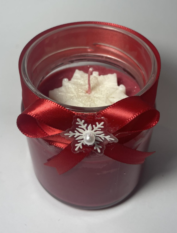 Κερί με χιονονιφάδα