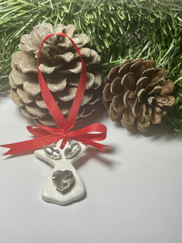 Χριστουγεννιάτικο διακοσμητικό από πηλό